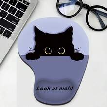 Mouse Pad Wrist Support, Ergonomic Mouse Pad With Wrist Rest, Comfortable Mouse Pad With Smooth Wrist Rest, Suitable For Non Slip Base, Computer, Laptop, Office And Home - Multicolor - View 8