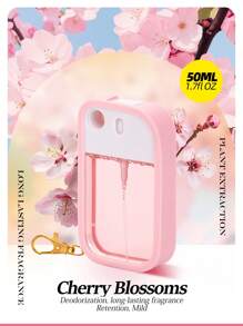 1/2/3/4/6 pièces Désinfectant pour les mains sans eau de 50 ml/35 ml, désinfectant pour les mains à l'acide hyaluronique en vaporisateur, désinfectant pour les mains parfumé, désinfectant pour les mains portable de voyage, deux modèles sont expédiés au hasard
