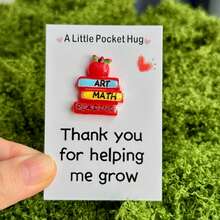 8pcs "Thank You For Helping Me Grow" Hug Greeting Card Set With Inspirational Gifts Suitable For Graduation Season, Thanksgiving, Teacher's Day Gift - Multicolor - View 9