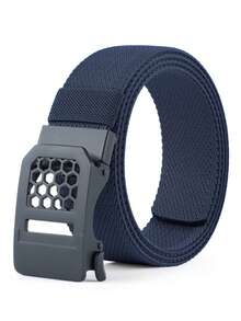 1 件男士自动扣弹性腰带，商务休闲装，户外高尔夫裤腰带，多种尺寸可选，长度可自由修剪休闲、商务、男朋友丈夫父亲爸爸男士礼物、日常穿着、时尚、青少年、户外、度假、运动、旅行、街头、波西米亚风、复古秋季、秋季、万圣节秋冬配饰，适合青少年、青年、男士、休闲、户外、运动、度假、毕业礼物、生日、日常穿着