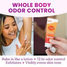 Lume Whole Body Deodorant - Invisible Cream Tube And Solid Stick - 72 Hour Odor Control - Aluminum Free, Baking Soda Free, Skin Loving - 30 Ounce Tube And 26 Ounce Solid Stick Bundle (Vanilla Bliss) - Clean Tangerine - 查看 7