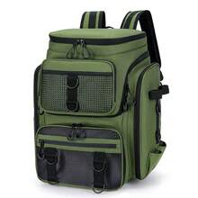 Premium Fishing Backpack - Large Capacity, Multi-Pocket, Adjustable Shoulder Straps, Designed For Anglers, Outdoor Adventurers, Campers - Durable Waterproof Design, Ideal For Sea Fishing, Hiking, Picnicking, Traveling - Comfortable Back Support, Ultimate All-In-One Gear Storage Solution, Also Suitable As Hiking Backpack, Lure Fishing Bag, Outdoor Equipment Bag, Fishing Gear Bag.