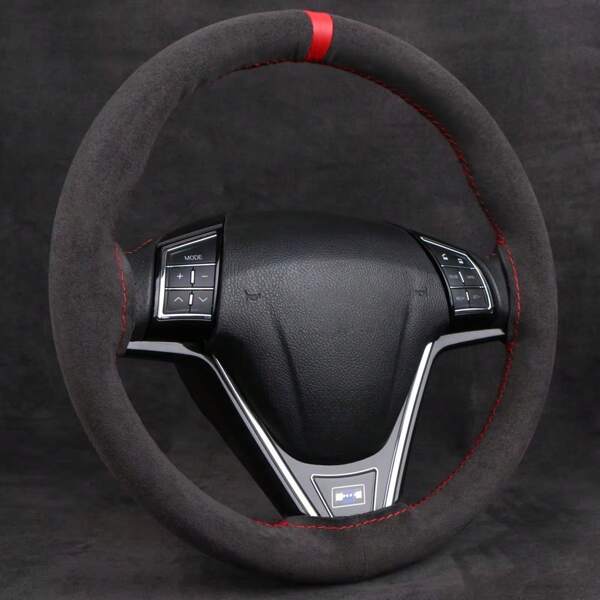 Capa Universal Para Volante De Carro, Feita À Mão, Capa De Volante Em Macio Trançado, Antiderrapante E Respirável