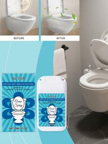Toilet Spray, Portable Cleaning, Long-Lasting Fragrance, Keeps Air Fresh, Toilet Cleaning Spray