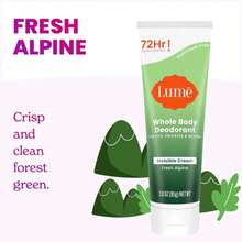 Lume Whole Body Deodorant - Invisible Cream Tube And Solid Stick - 72 Hour Odor Control - Aluminum Free, Baking Soda Free, Skin Loving - 30 Ounce Tube And 26 Ounce Solid Stick Bundle (Vanilla Bliss) - Tươi mát vùng núi cao - Xem 3