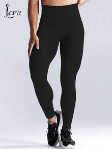 3 件套瑜伽裤套装，紧身瑜伽裤，弹力压缩跑步紧身裤，收腰紧身打底裤 - 彩色 - 查看 5