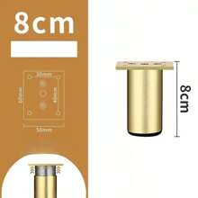 4pcs Aluminum Alloy Furniture Legs - Adjustable Round Sofa Legs, Cabinet Legs, Furniture Feet, Suitable For Cabinets, Desks, Chairs, Sofas, Beds - Multicolor - View 18