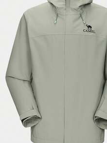 CAMEL CROWN Men's Single Layer Windbreaker, Lightweight Windproof Waterproof Jacket For Summer Hiking - Battleship Green - View 3