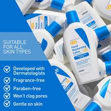 AM Facial Moisturizing Lotion With SPF 30, Oil-Free Face Moisturizer With SPF, Formulated With Hyaluronic Acid, Niacinamide & Ceramides, Non-Comedogenic, Broad Spectrum Sunscreen, 3 Ounce - 白色 - 查看 2