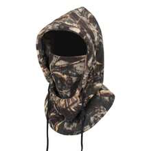 Warm Fleece Balaclava Men Women Winter Face Neck Warmer Hooded Cap Windproof Thermal Cover Beanies Bandana - Camouflage Yellow - View 12