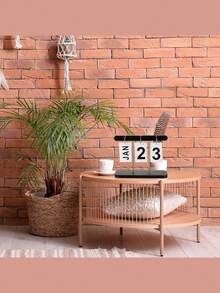 Nordic Minimalist And Creative Page Turning Calendar, Desk Calendar Decoration, Home Living Room Dining Table, Coffee Table, Office Desk Decoration Best Gifts Birthday Graduation