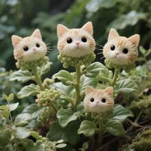 Cat Face Orchid Seeds 110 Rare Non-GMO Varieties Cold-Resistant Can Be Planted All Year Unique Flower Shape Rare And Precious Suitable For Potted Plants And Gardens All Year Green Holiday Gift Ideal For Gardening Cold-Resistant And Suitable For All Seasons Suitable For DIY Gardens, Home Gardens, Flower Pots And Courtyards - An Ideal Gardening Gift - 110粒種子 - 查看 1