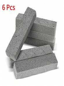 8件/7件/5件/3件/1件 带手柄的浮石马桶清洁器，强力去除硬水渍和钙沉积物，适用于游泳池、马桶、厨房水槽、烤架、浴缸、圣诞节、马桶刷、修脚石。 - 彩色 - 查看 9