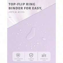 1pc A Practical And Visually Appealing Notepad! The Light Blue Color Has A Fresh Appearance, And The Coil Binding Makes It Easy To Flip Pages. Multiple Book Combinations Meet Different Recording Scenarios And Are Suitable For Both Learning, Office, And Daily Life - 粉色 - 查看 5