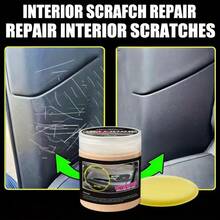 1PC 100G Car Interior Scratch Repair Kit - Clay-Based Polishing Compound For Plastic & Dashboard, Quick Maintenance - 100ML - View 2