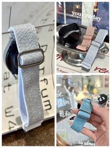 Glittering Watch Band Compatible With Samsung Galaxy Watch 7 Band 40mm 44mm,Dazzling Watch Straps For Galaxy Watch FE 40 Mm/Galaxy Watch 6/6 Classic 5 4 Band 40mm 44mm/20mm, Perfect Gifts For Girls And Ladies