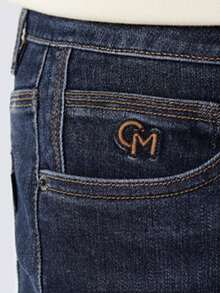 CAMEL CROWN 3-In-1 Water/Stain Resistant Loose Straight Leg Casual Jeans, Men - Sapphire - View 4