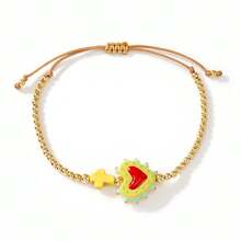 1pc Women's Fashion Bracelet, Bohemian Cute Beaded Bracelet, Suitable For Daily Wear, Vacation, Celebration, Great Gift For Family, Friends, Lovers - Multicolor - View 10