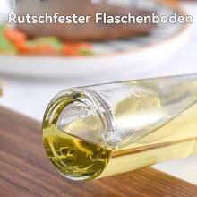 Essig- & Ölspender, Ölsprühflasche, Ölsprüher, Ölspender, Ölflasche, (100ml, 6er-Set), Olivensprüher, mit Ölpinsel, Reinigungsbürste, Trichter, Clip