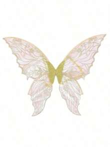 1 buc aripi de zână transparente costum de aripi de zână pentru femei, aripi de fluture accesorii de îmbrăcăminte, Cos, aripi de zână, recuzită de costum de Halloween - Aripi cu patru frunze - Vizualizare 12