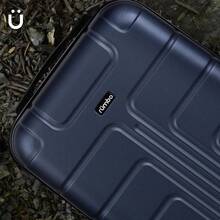 Juego de Maletas De Viaje Rígidas 3 Piezas \u2013 Maletas ABS Resistente Color Negro \u2013 Ruedas Giratorias 360° \u2013 Tamaños 20\u201D, 24\u201D, 28\u201D \u2013 Candado de  \u2013 6 Bolsas de Viaje \u2013 Identificador