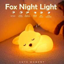 Kawaii Axolotl Night Light ,Animal Silicone Nursery Night Lamp, Rechargeable Table Lamp Bedside Lamp,Cute Room Decor Night Light For Bedroom,Living Room,Dining,Desk Decorations,Great Gifts - Multicolor - View 10