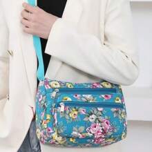 Shoulder Bags For Women Flowers Crossbody Bags Waterproof Lightweight Messenger Purses And Handbags Cloth Mother Bag,Crossbody Bags For Women Nylon Shoulder Bag Floral Multi-Pocket Purses And Handbags,Crossbody Bag For Women Nylon Multi Pockets Shoulder Bag Waterproof Floral Messenger Satchel Purses And Handbags