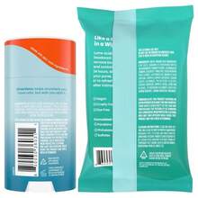 Lume Whole Body Deodorant - Smooth Solid Stick &Amp; Flushable Deodorant Wipes - Doctor Developed - Aluminum Free, Baking Soda Free, Skin Loving - 26 Ounce (Soft Powder) 15 Count Wipes (Cool Cucumber) - Dưa chuột không mùi & mát - Xem 9