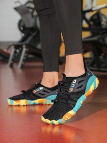 男女通用便携舒适游泳沙滩鞋、瑜伽鞋、凉鞋、户外游泳鞋、防滑轻便水鞋,适合海滩度假、露营、聚会、游泳、冲浪、漂流、健身、瑜伽、健身房锻炼。 - 駝色 - 查看 2