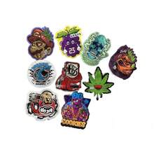100 Pieces Irregular Zipper Bags, 10 Random Delivery Styles, Holographic Laser Film, Holographic Effect, Aluminum Foil Bag, Opaque Blind Bag, Surprise Pouch, Holiday Supplies, Mid-Autumn Festival Props, Gift Bag - 50 miếng - Xem 2
