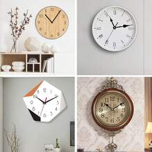 3 Stück Quarz Uhrwerk mit Lautlosem Mechanismus, Wellenlänge 16mm 23mm 31mm, beinhaltet 7 Sets Uhrzeiger, DIY Wanduhr Reparatur Set, geeignet für Wanddekoration & Geschenke, Heimdekoration, Raumdekoration