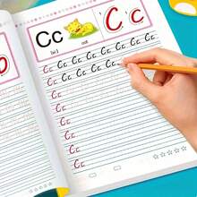 1 pieza Conjunto de cuadernos de trabajo de inglés y números: Adecuado para el desarrollo de habilidades de escritura y matemáticas, conectando el libro rojo estándar preescolar chino con pinyin, orden de adición y sustracción con libro rojo parcial lateral en inglés. Regalos de Navidad, Regalos de Año Nuevo, Artículos escolares esenciales, Regreso a la escuela, Suministros de estudio, Suministros de regreso a la escuela - Multicolor - Ver 6