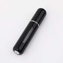 1 Piece Black Perfume Spray Bottle Portable Refillable Perfume Bottle - Ultra-Fine Spray Bottle With A Capacity Of 5ml - Travel Size, Suitable For On-The-Go Perfume Application, Travel,Perfume Bottle,Perfume Refillable Bottle,Perfume Refillable Bottle,Mini Perfume - 黑色 - 查看 9