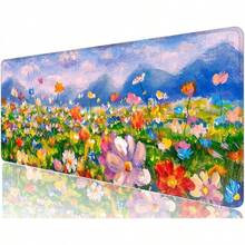 Mouse Mat - Oil Painting Flowers - View 9