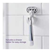 Flamingo Razors For Women, 1 Women'S Razor Handle (Chrome), 5 Blade Razor For Women With Aloe And Shea Butter Glide Strips - 1 Tay cầm + 1 Lưỡi dao - Xem 7