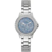 Guess Guess Ladies' Quartz Watch, Stainless Steel Strap, Stainless Steel Dial, Quartz Movement, Water-Resistant To 50 Meters, Pointer Display, Suitable For Daily Gatherings GW0410L1 GW0410L2 GW0410L3 GW0410L4