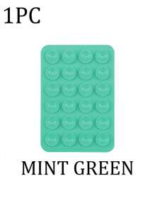 3/5Pcs Multi-Purpose Square Silicone Suction Cup Mobile Phone Holder, 24-Hole Suction Cup With Strong Adhesiveness, 1/10/20/30/40/50/60Pcs,Suitable For Various Scenarios To Prevent Phone Falling, Used For Video, Vibration, And Self-Portrait Phone Accessories