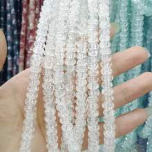 50/100pcs 5mmx8mm Imitation Jade, Agate, Abacus Beads, Loose Beads, Wheel Beads, Spacer Beads, Jewelry DIY Accessories, Bracelets, Keychains, Necklaces Craft Decorations, Beads Materials, Colorful - Please Choose a Color - View 33