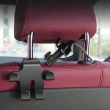 1 pieza Ganchos versátiles de almacenamiento para asiento de coche para una organización eficiente, ganchos pequeños duraderos para accesorios de coche, solución de almacenamiento perfecto para el coche para maximizar el espacio y minimizar el desorden, ideal para viajes por carretera y viajes diarios, mejora el interior de tu vehículo con ganchos funcionales y elegantes