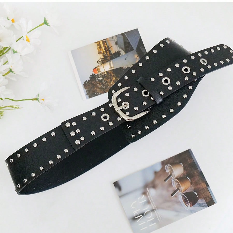Rivet waist belt