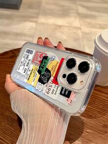 Coloridas etiquetas americanas Funda magnética para teléfono Cuerpo completo MagSafe Soporte de carga Protección Antiarañazos que no amarillea Cubierta transparente para teléfono inteligente Regalo para Apple Phone 11/11 Pro/11 Pro Max 12/12 Pro/12 Pro Max/13/13 Pro/13 Pro Max/14/14 Plus/14 Pro/14 Pro Max/15/15 Plus/15 Pro/15 Pro Max/16/16 Pro/16 Plus/16 Pro Max/16E/X/XS/XSMax/TPU Estuche protector de material, Protector magnético de teléfono 2 en 1 de dibujos animados, el mejor regalo de cumpleaños para tus amigos y familiares, adecuado tanto para hombres como para mujeres - transparente - Ver 4