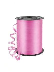 1 Roll, 250 Yard Pink Curling Ribbon For Gift Wrapping, Balloon String, Wedding, Birthday, - Metallic Shiny " Ribbon For Bouquets And Flower Wrapping Paper Valentine DAY, Valentines Wedding, Birthday - Pink - View 6
