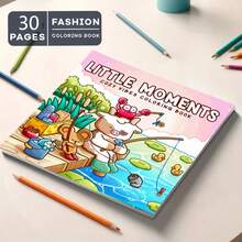 كتاب تلوين فاخر ب- 30 صفحة بموضوع أصدقاء الحيوانات الأليفة المرحين، أصدقاء الحيوانات وقت ممتع ومرح، كتاب تلوين للبالغين والأطفال، استرخاء وإطلاق الإبداع، مناسب كهدية لعيد الشكر والميلاد والأعياد