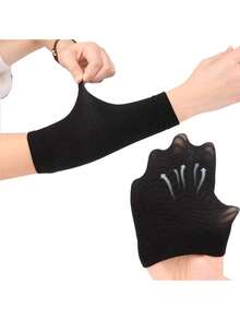 1/2 PCS Slimming Arm Shaper Massager Sleeves - Get Toned Arms & Burn Fat With Breathable Elastic Compression Wraps! - Multicolor - View 6