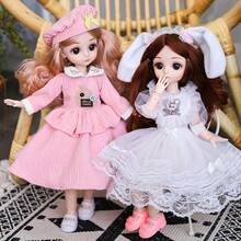 1PC 30cm/11.8inch Doll Set, Comes With Clothes, Shoes, And Accessories, Girl Toy Surprise Doll With Dress Fashion Pink Party Gift For Birthday, Exquisite Makeup, The Ideal Choice For Christmas And Halloween Gifts