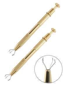 2pcs 4-Claw Ball Head Holder,Pick-Up Tool, Crystal Prong Tweezers Catcher Grabbers With 4 Claws, Piercing Jewelry Making Grasping Tools,Professional Diamond Bracket With 4 Claw Tattoo Accessories Stainless Steel Pearl Grab Holder Jewelry Making Jewelry Tools,Body Piercing Tool,For IC Chip Electronic Components Nails Clamping - Multicolor - View 12