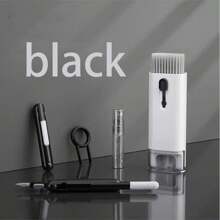 Kit de limpieza electrónica 7 en 1, kit de limpieza de teclado con cepillos, bolígrafo de limpieza 3 en 1, set de limpieza multifuncional para audífonos, teclados, laptops, teléfonos, monitores de PC, cocina, baño, hogar