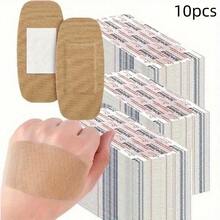50pcs Extra Large Bandages - Breathable Wound Pads, Suitable For Outdoor First Aid And Sports Injuries, Emergency Wound Dressing, Using Low-Allergenic Adhesive, Providing Strong Protection For Daily Care, Can Be Put In First Aid Kit - Brown - View 11