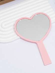 Herzförmiger Reisespiegel - Eleganter tragbarer Schminkspiegel, kompakter Schminkspiegel für Frauen und Mädchen, perfektes Valentinstags-Geschenk, Jahrestags-Geschenk, Brautjungfern-Geschenk, Geburtstagssurprise, süße Badezimmer-Deko, Schlafzimmer-Kommode-Accessoire, Sommer-Urlaubsutensilie, romantisches Hochzeitsgeschenk, süße BFF-Geschenkidee, Paar-Geschenk, Geschenk für Fernbeziehung, Muttertagsandenken, BFF-Geschenk