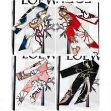 JELIEE 6 Pack Scarf Bags For Women  Narrow Scarf Hair  Neck Scarves  Fashion Gifts - 最初的 - 查看 6